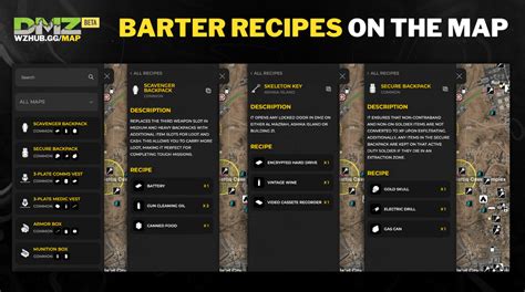 mw2 barter system|All Warzone DMZ Barter recipes: Three